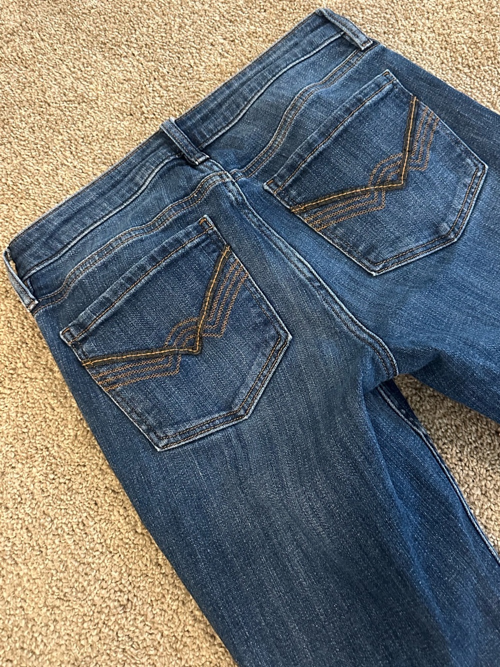Idyllwind Dark Blue Women’s Jeans with Contrast Stitching